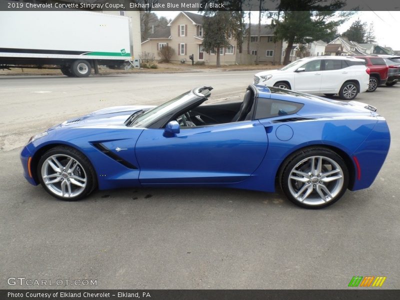  2019 Corvette Stingray Coupe Elkhart Lake Blue Metallic