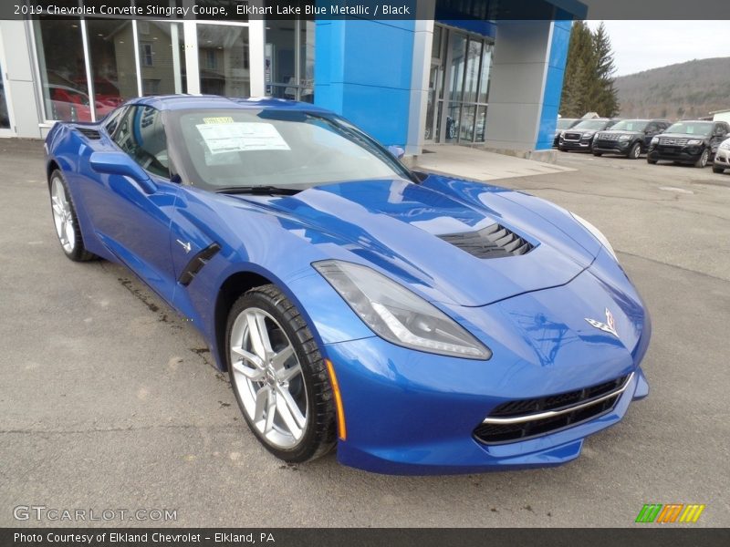  2019 Corvette Stingray Coupe Elkhart Lake Blue Metallic