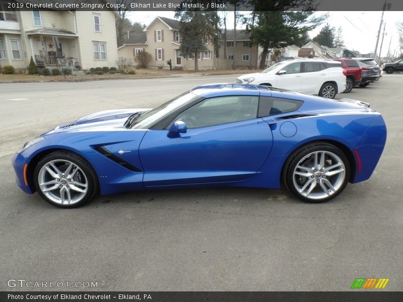  2019 Corvette Stingray Coupe Elkhart Lake Blue Metallic