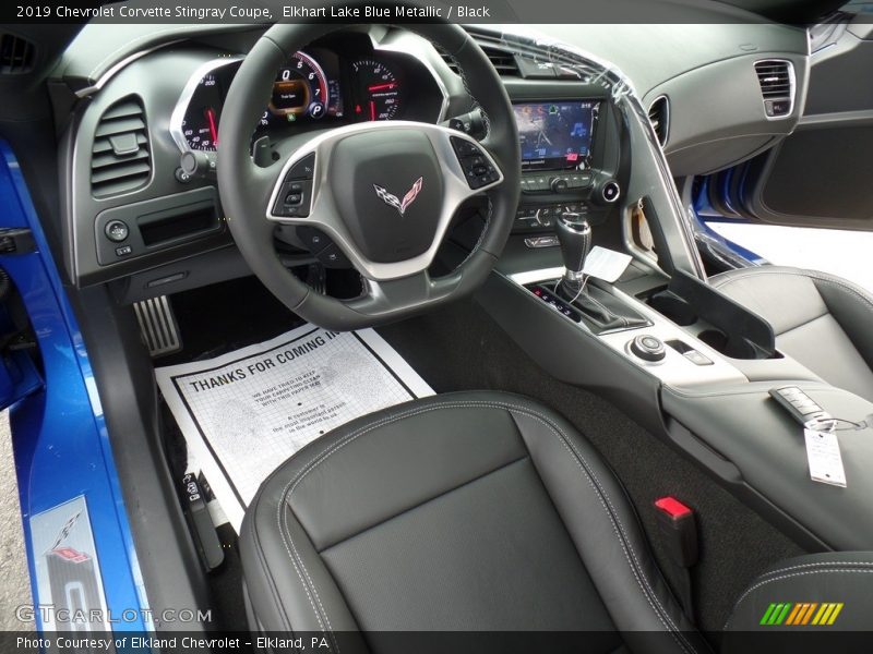 Dashboard of 2019 Corvette Stingray Coupe
