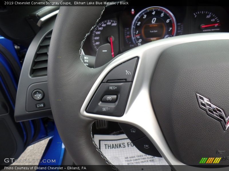  2019 Corvette Stingray Coupe Steering Wheel