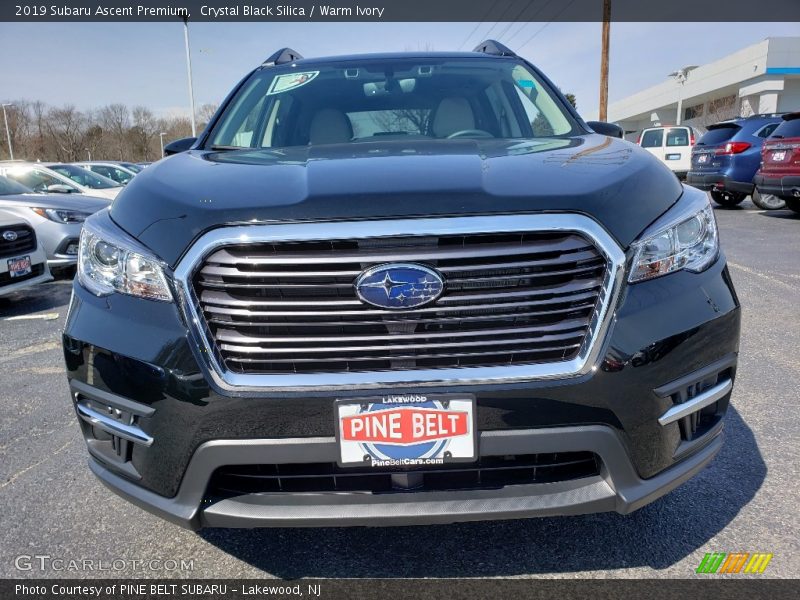 Crystal Black Silica / Warm Ivory 2019 Subaru Ascent Premium