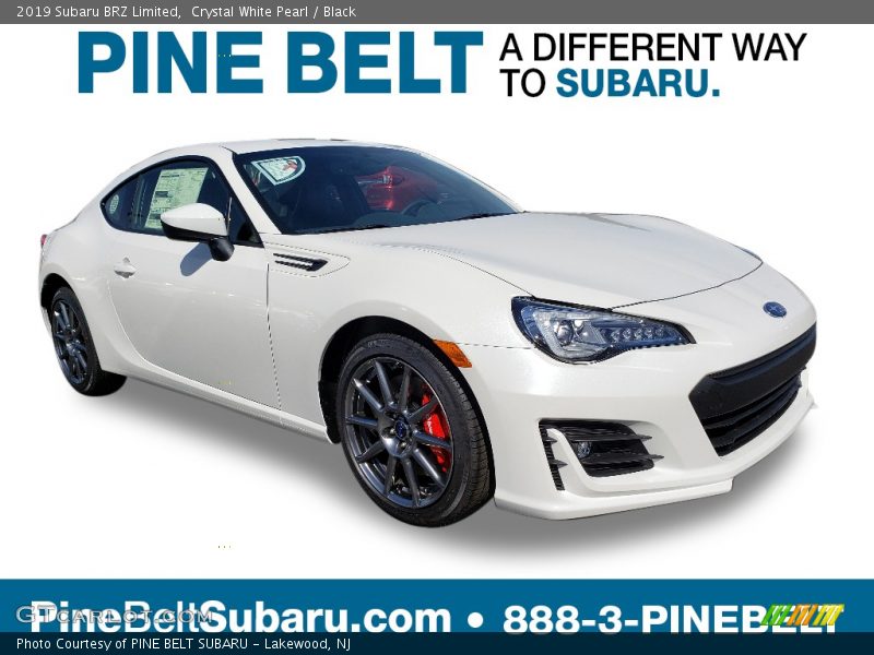 Crystal White Pearl / Black 2019 Subaru BRZ Limited