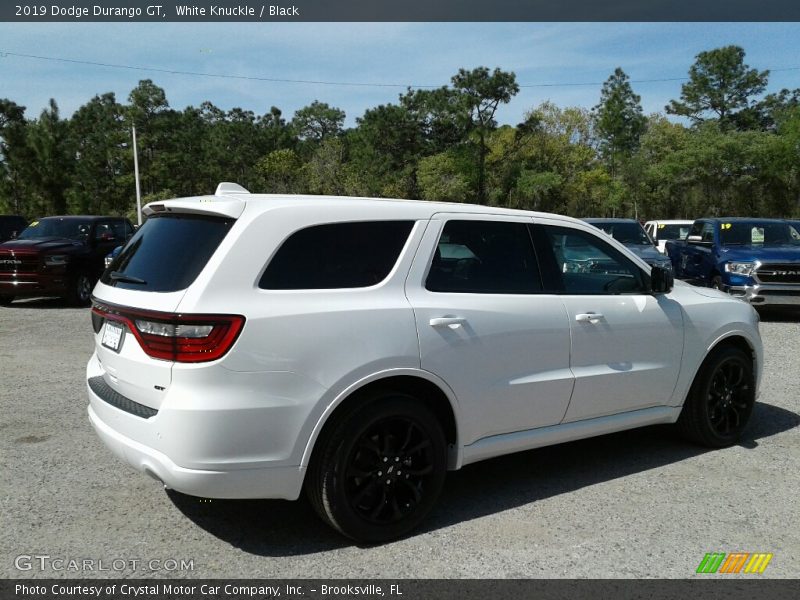 White Knuckle / Black 2019 Dodge Durango GT