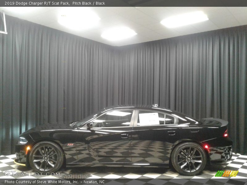 Pitch Black / Black 2019 Dodge Charger R/T Scat Pack