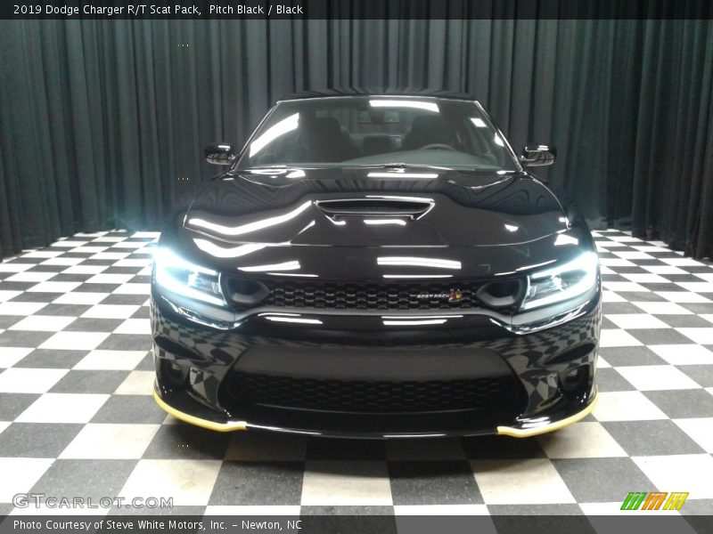 Pitch Black / Black 2019 Dodge Charger R/T Scat Pack