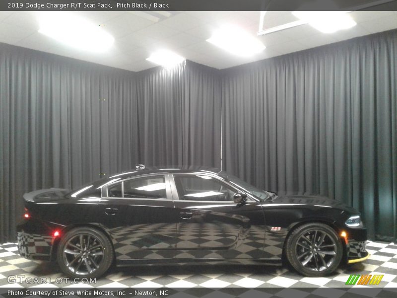 Pitch Black / Black 2019 Dodge Charger R/T Scat Pack