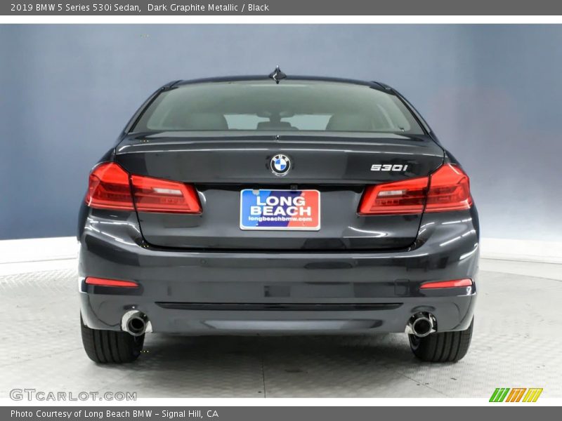 Dark Graphite Metallic / Black 2019 BMW 5 Series 530i Sedan