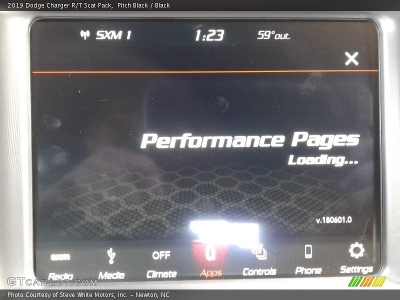 Pitch Black / Black 2019 Dodge Charger R/T Scat Pack
