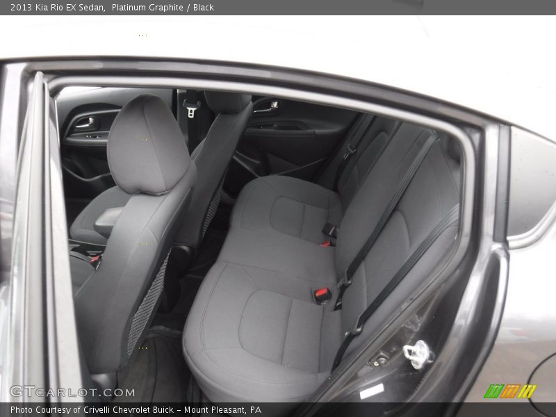 Platinum Graphite / Black 2013 Kia Rio EX Sedan