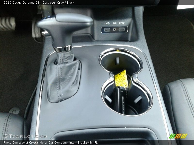 Destroyer Gray / Black 2019 Dodge Durango GT