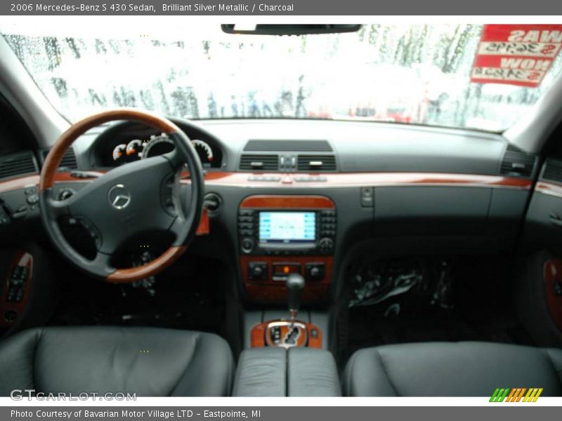 Brilliant Silver Metallic / Charcoal 2006 Mercedes-Benz S 430 Sedan