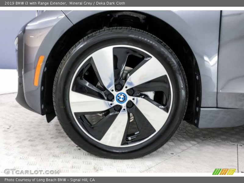 Mineral Grey / Deka Dark Cloth 2019 BMW i3 with Range Extender