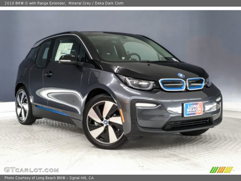 Mineral Grey / Deka Dark Cloth 2019 BMW i3 with Range Extender