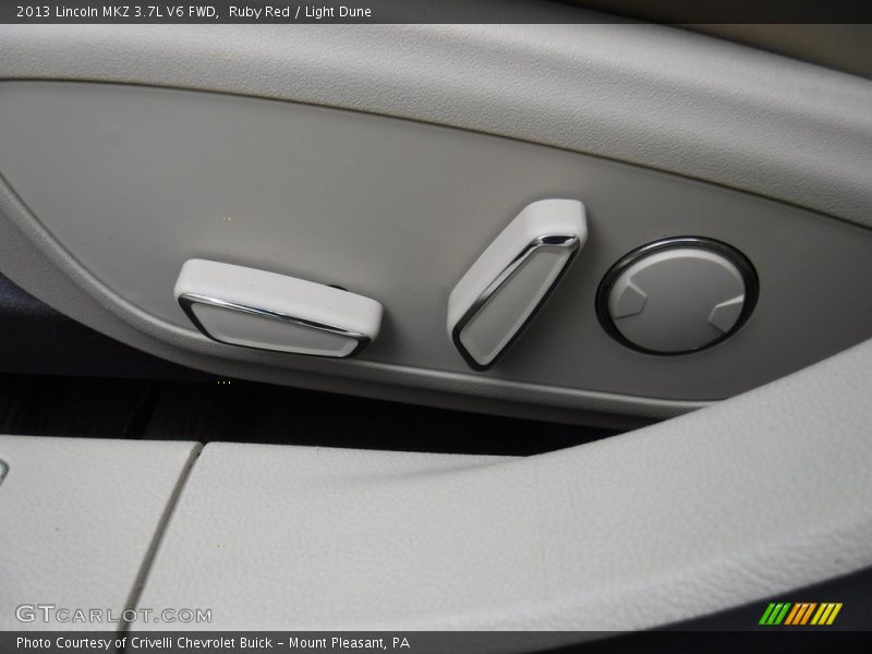 Ruby Red / Light Dune 2013 Lincoln MKZ 3.7L V6 FWD