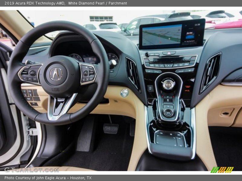 White Diamond Pearl / Parchment 2019 Acura RDX Technology AWD