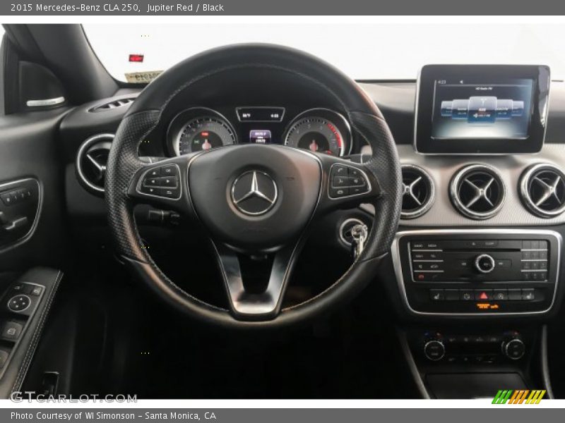 Jupiter Red / Black 2015 Mercedes-Benz CLA 250