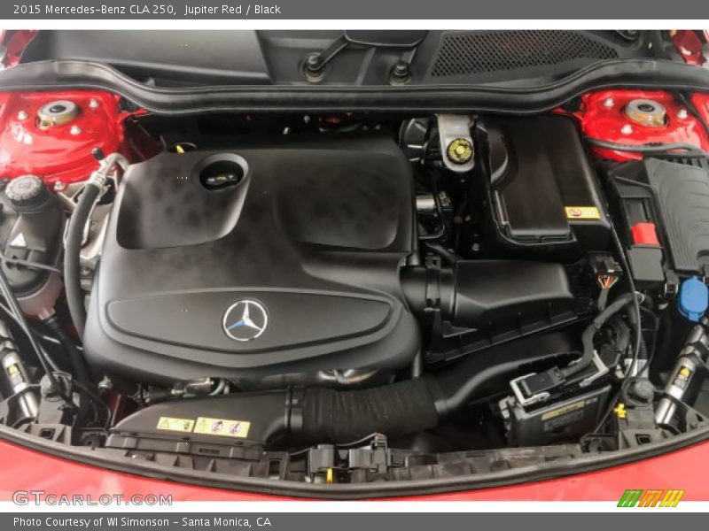 Jupiter Red / Black 2015 Mercedes-Benz CLA 250
