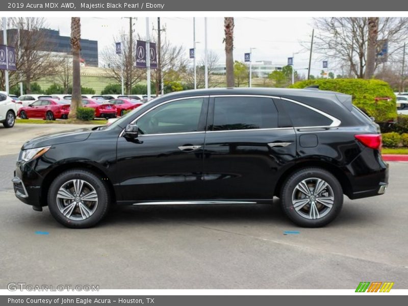 Majestic Black Pearl / Ebony 2019 Acura MDX AWD