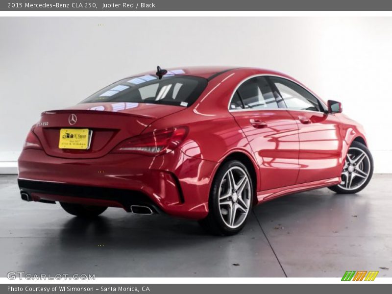 Jupiter Red / Black 2015 Mercedes-Benz CLA 250