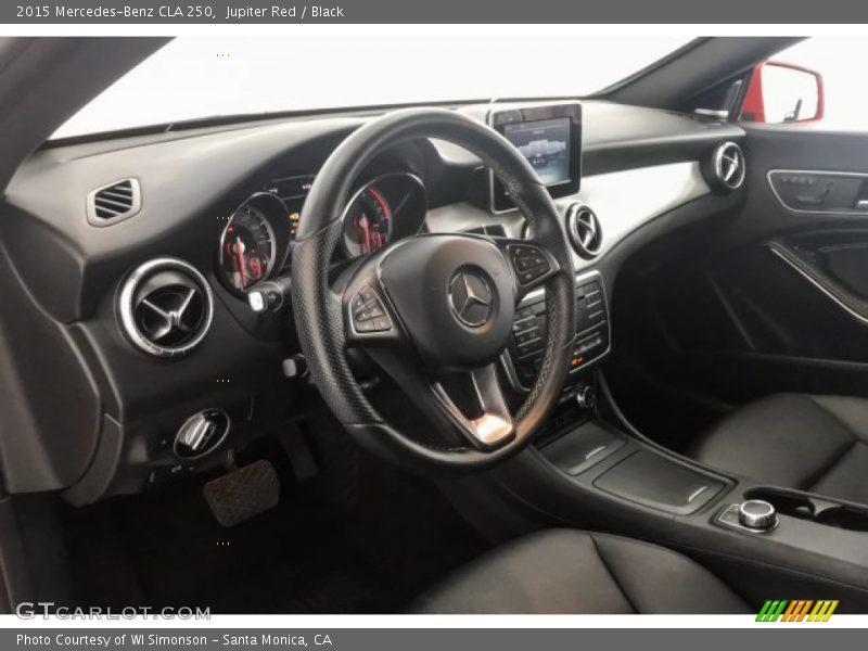 Jupiter Red / Black 2015 Mercedes-Benz CLA 250