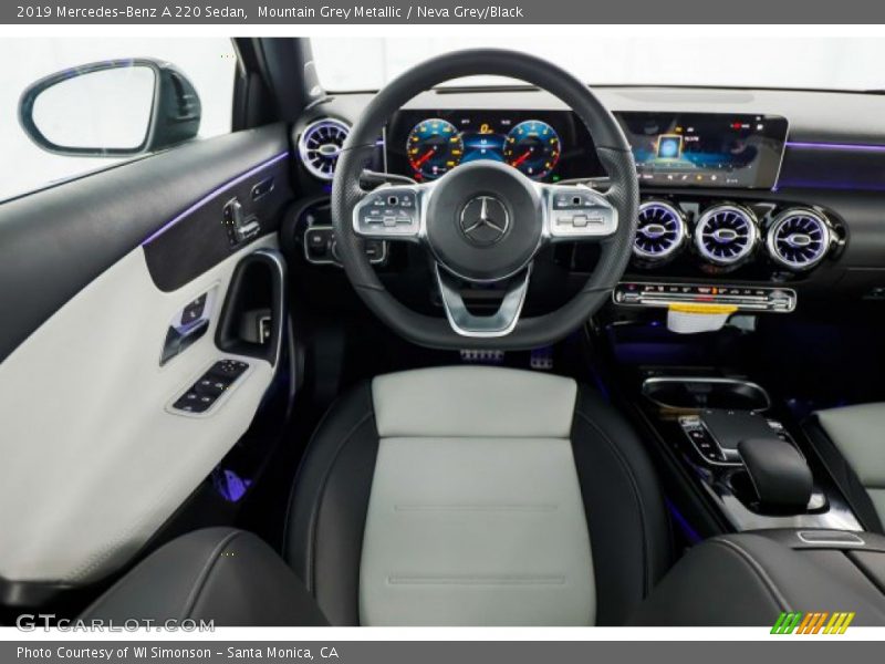 Front Seat of 2019 A 220 Sedan