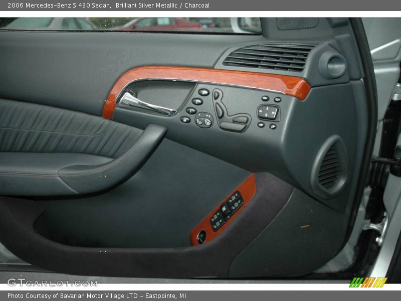 Brilliant Silver Metallic / Charcoal 2006 Mercedes-Benz S 430 Sedan