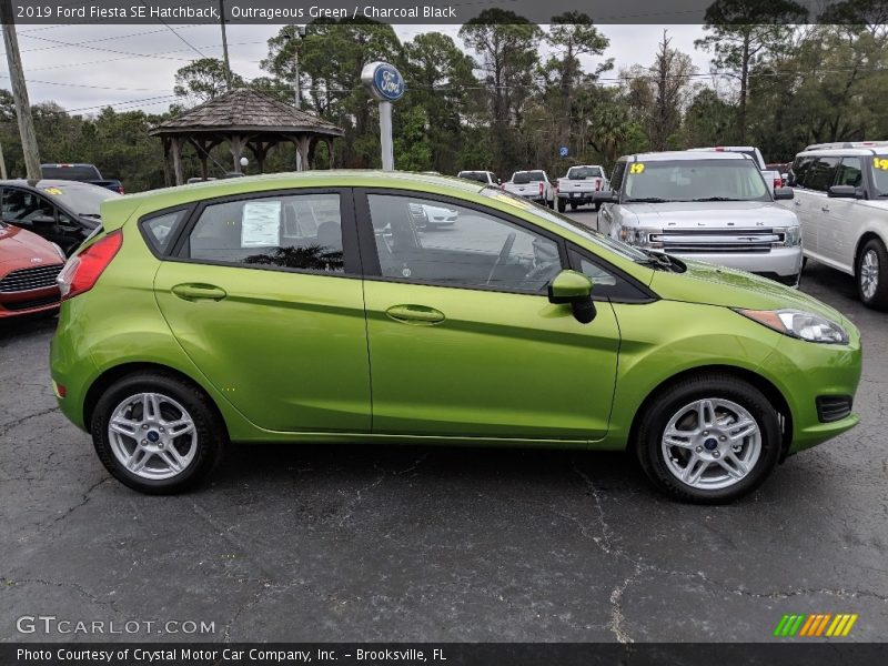  2019 Fiesta SE Hatchback Outrageous Green