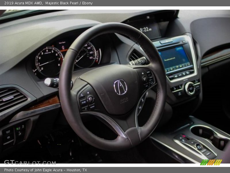 Majestic Black Pearl / Ebony 2019 Acura MDX AWD