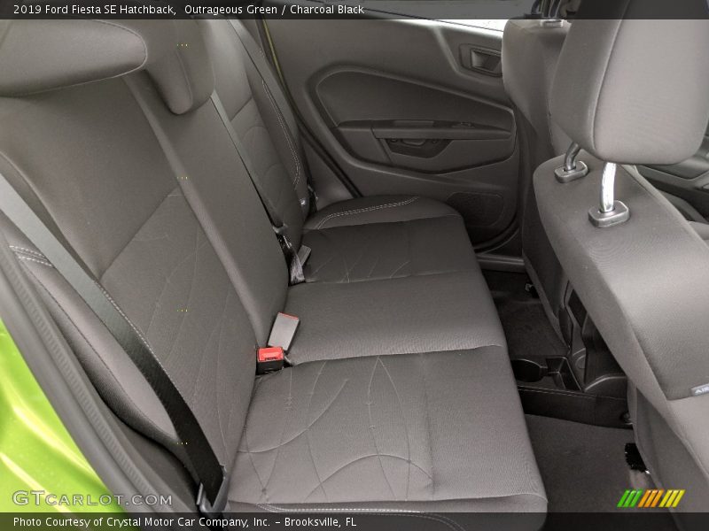 Rear Seat of 2019 Fiesta SE Hatchback