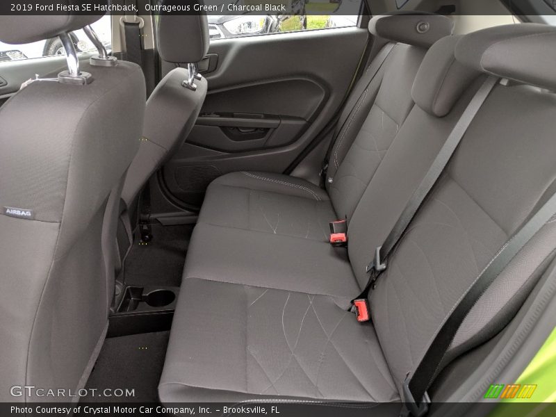 Rear Seat of 2019 Fiesta SE Hatchback