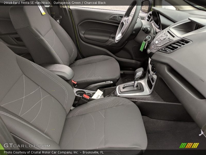 Front Seat of 2019 Fiesta SE Hatchback
