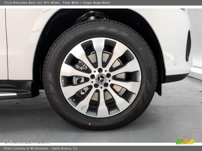 Polar White / Ginger Beige/Black 2019 Mercedes-Benz GLS 450 4Matic