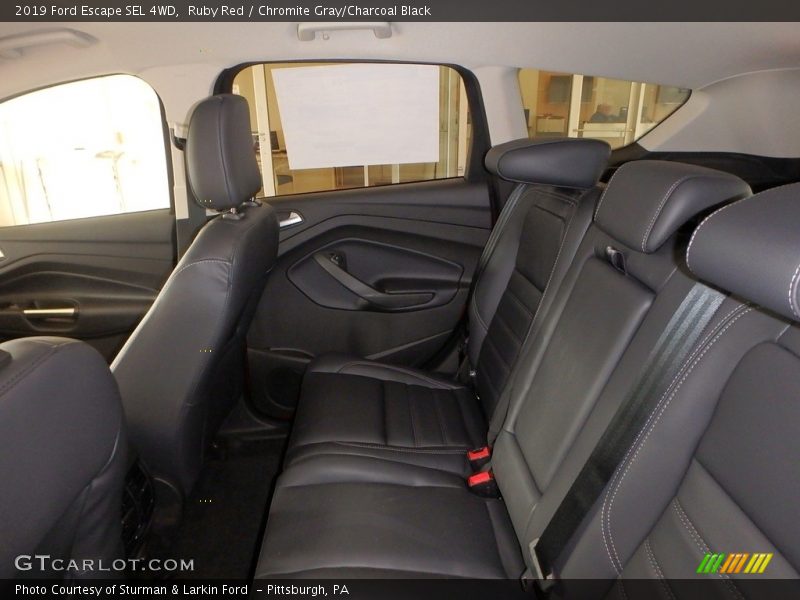 Ruby Red / Chromite Gray/Charcoal Black 2019 Ford Escape SEL 4WD