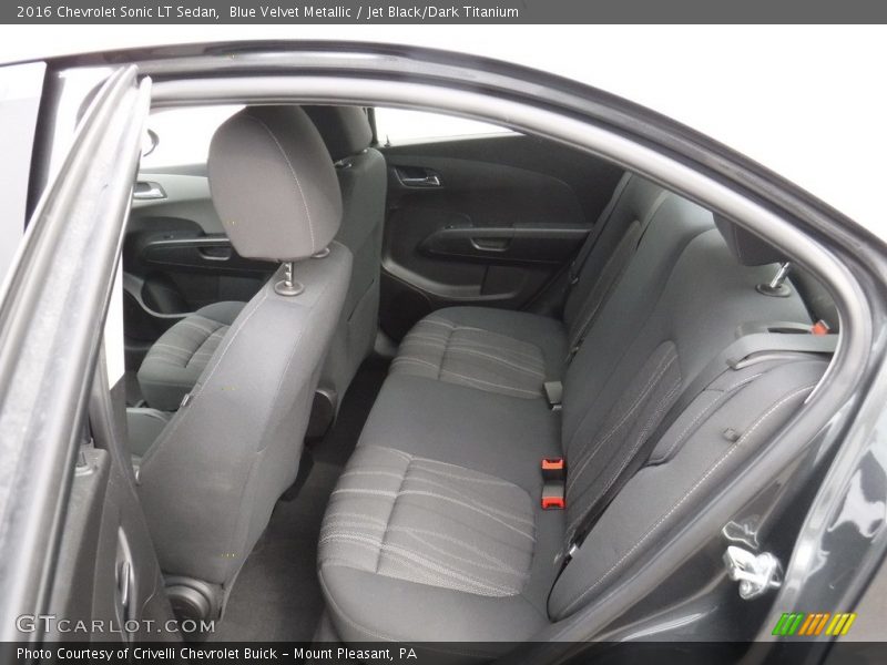 Blue Velvet Metallic / Jet Black/Dark Titanium 2016 Chevrolet Sonic LT Sedan