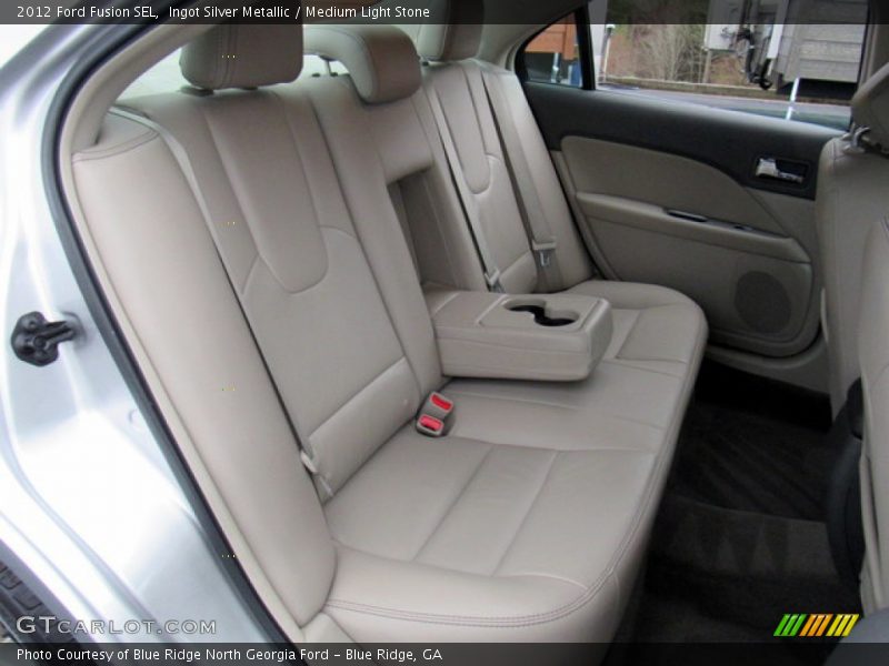 Ingot Silver Metallic / Medium Light Stone 2012 Ford Fusion SEL