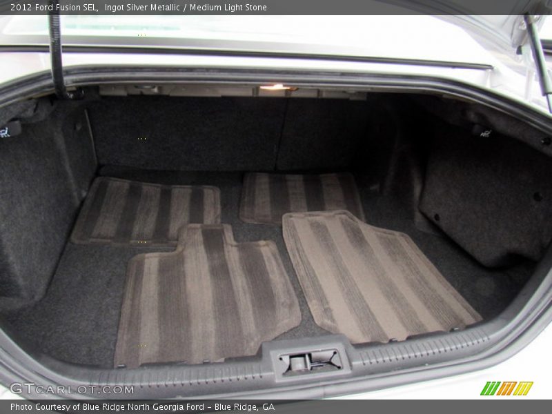 Ingot Silver Metallic / Medium Light Stone 2012 Ford Fusion SEL