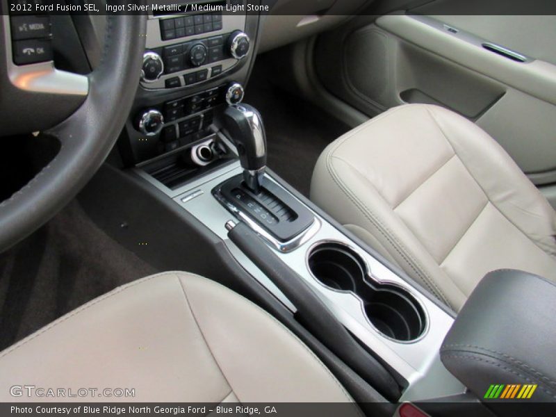 Ingot Silver Metallic / Medium Light Stone 2012 Ford Fusion SEL