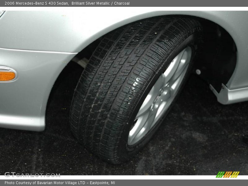 Brilliant Silver Metallic / Charcoal 2006 Mercedes-Benz S 430 Sedan