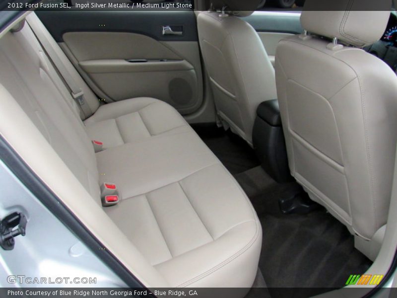 Ingot Silver Metallic / Medium Light Stone 2012 Ford Fusion SEL