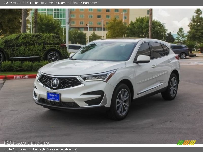 White Diamond Pearl / Parchment 2019 Acura RDX Technology