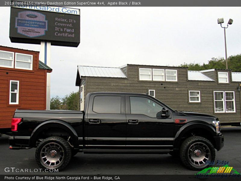 Agate Black / Black 2019 Ford F150 Harley Davidson Edition SuperCrew 4x4