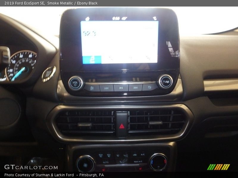 Smoke Metallic / Ebony Black 2019 Ford EcoSport SE