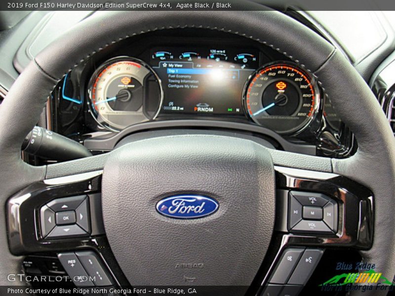Agate Black / Black 2019 Ford F150 Harley Davidson Edition SuperCrew 4x4