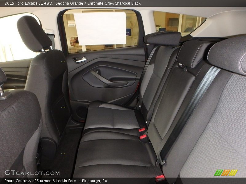 Sedona Orange / Chromite Gray/Charcoal Black 2019 Ford Escape SE 4WD