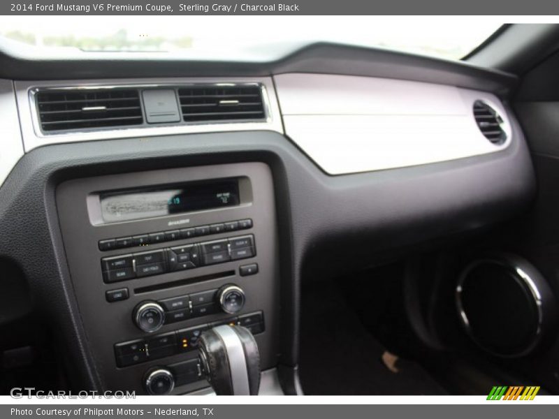 Sterling Gray / Charcoal Black 2014 Ford Mustang V6 Premium Coupe