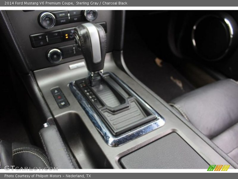 Sterling Gray / Charcoal Black 2014 Ford Mustang V6 Premium Coupe