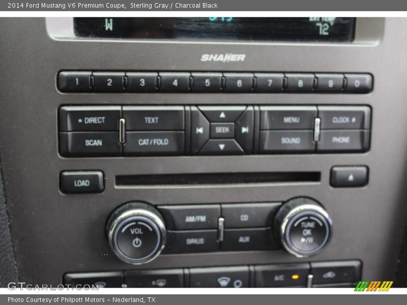 Sterling Gray / Charcoal Black 2014 Ford Mustang V6 Premium Coupe