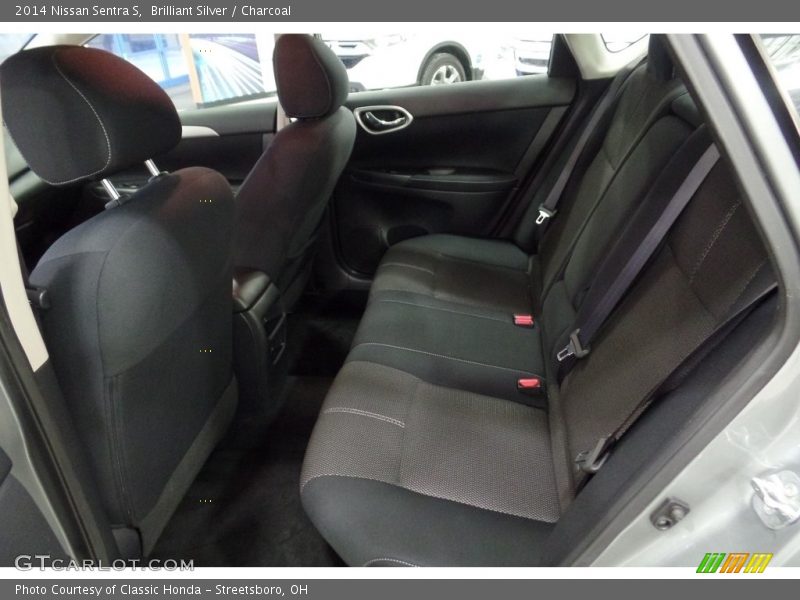 Brilliant Silver / Charcoal 2014 Nissan Sentra S