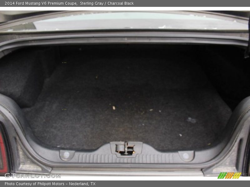 Sterling Gray / Charcoal Black 2014 Ford Mustang V6 Premium Coupe